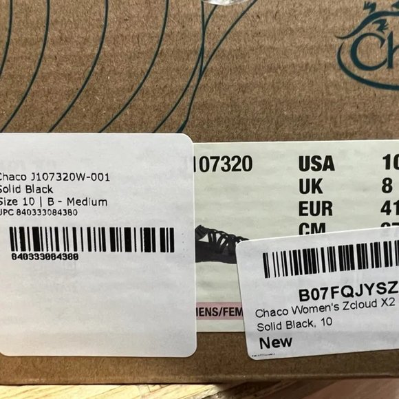 Chaco Womens Zcloud X2 Sandal Black Size 10 M - Picture 6 of 6